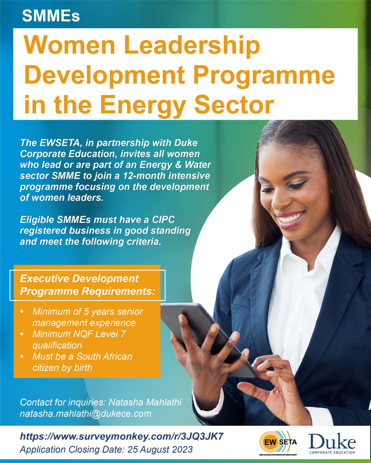 Women Leadership Development Programme For SMME Executive Management ...