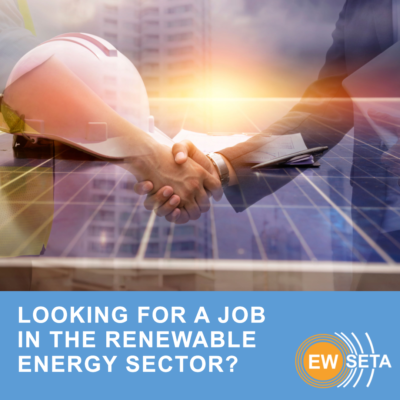 Career In The Renewable Energy Sector - Energy & Water SETA